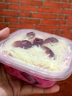 Foto resep Salad buah vla buah naga
