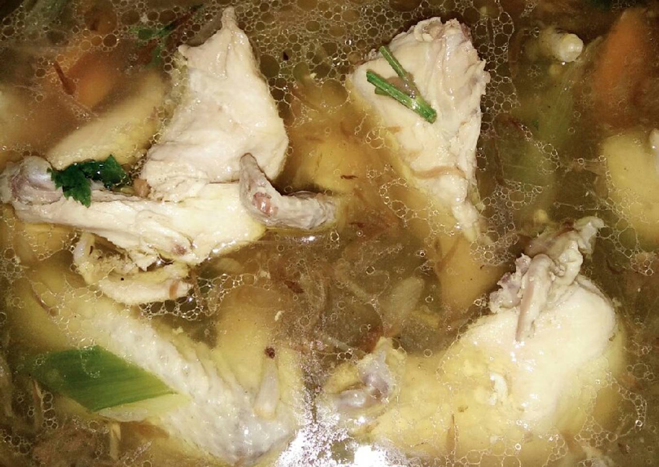 Sop Ayam Pak Min Klaten KW