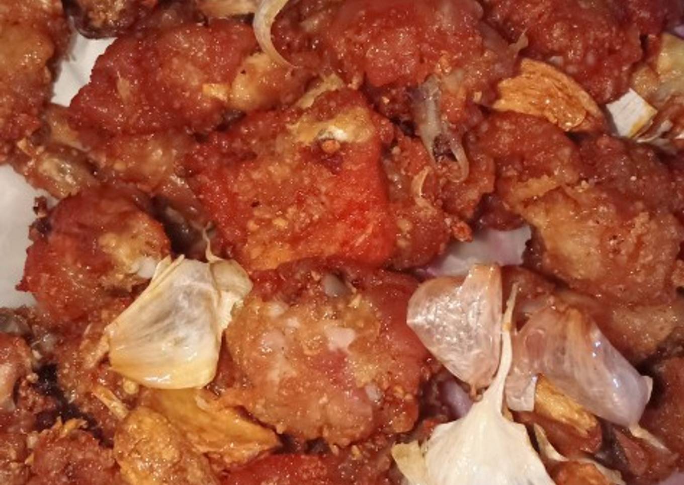 Ayam goreng baput (bawang putih)