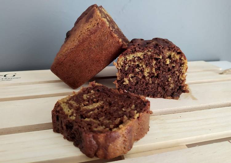 Recette Des Marbré au chocolat - IG bas