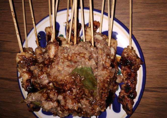 Bagaimana Membuat Sate ayam bumbu kacang, Sempurna