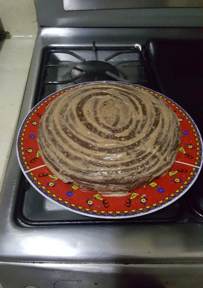 Una foto de Bizcocho de chocolate sencillo