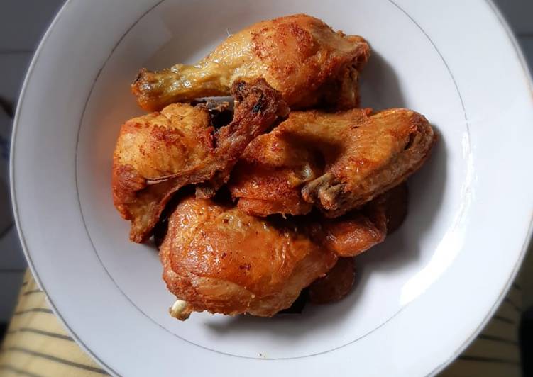 Resep Ayam Ungkep Presto Goreng Yang Renyah