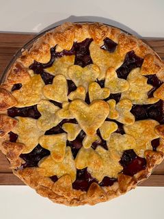 A picture of Blueberry pie.
