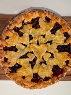 A picture of Blueberry pie.