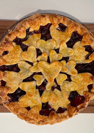 A picture of Blueberry pie.