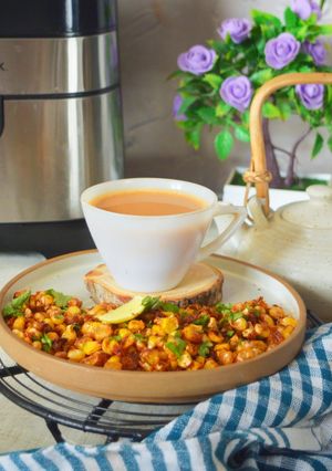 কর্ন চাট (corn chaat recipe in Bengali) রেসিপির প্রধান ছবি