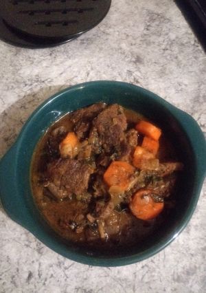 A picture of Beef stew.
