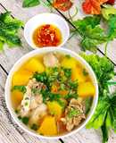 Canh Đu Đủ Nấu Đuôi Heo