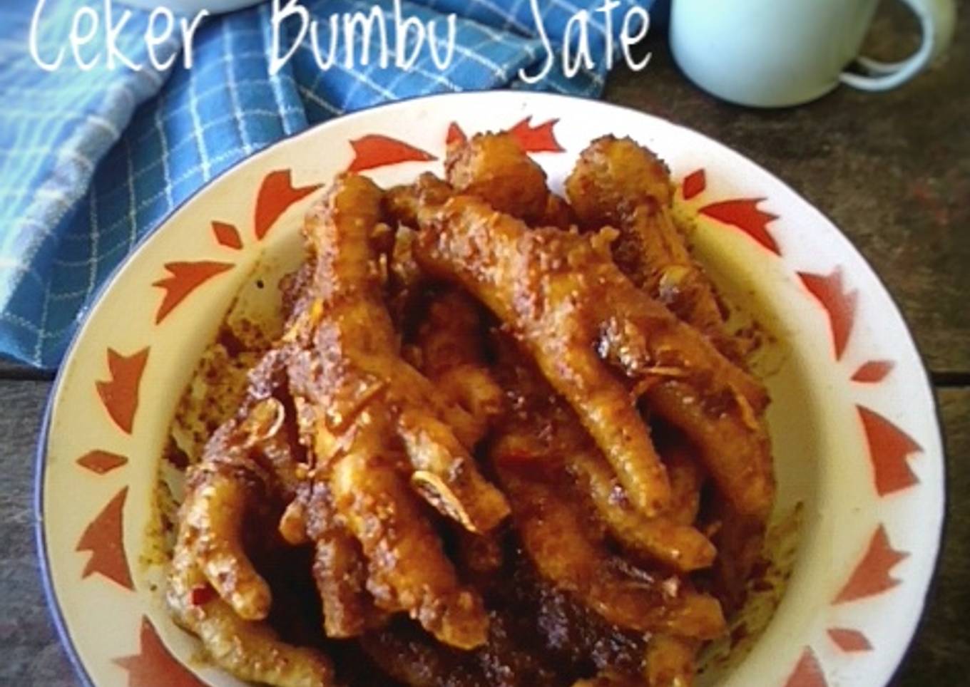 Ceker Bumbu Sate