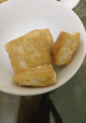 Hình của món Đậu phụ rán.