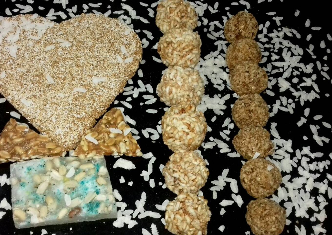 Chuda aur laai ke laddu