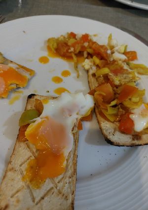 Una foto de Huevos estilo hindú