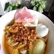 Lontong sayur labu siam