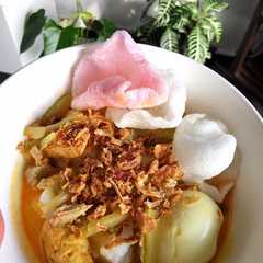 รูปของ Lontong sayur labu siam