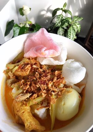 Foto resep Lontong sayur labu siam