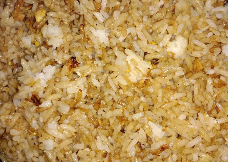 Panduan Menyiapkan Nasi goreng ayam karih Lezat Sekali
