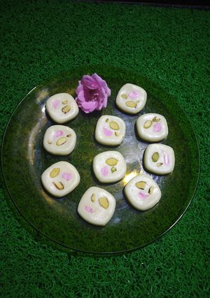 A picture of Milk Peda.