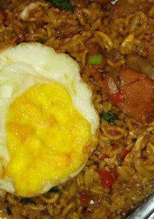 Foto resep Indomie mawut pedas