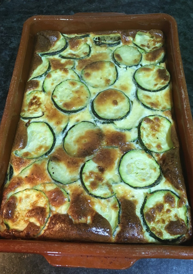 Una foto de Calabacín al Parmesano
