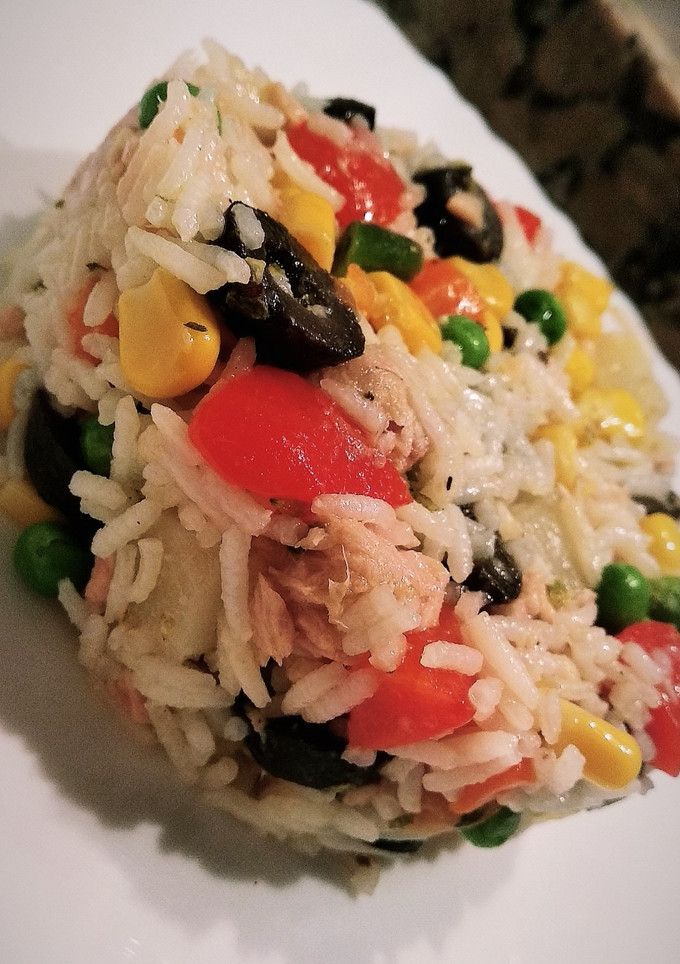 Una foto de Ensalada veraniega de arroz