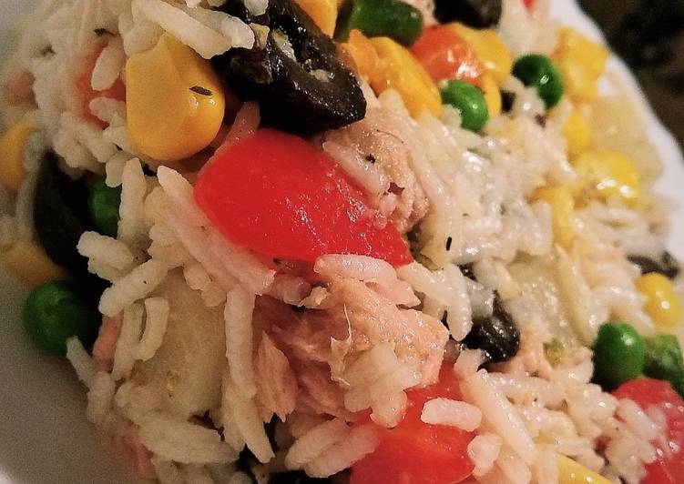 Ensalada veraniega de arroz