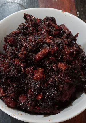 Foto resep Daging sapi bumbu dendeng
