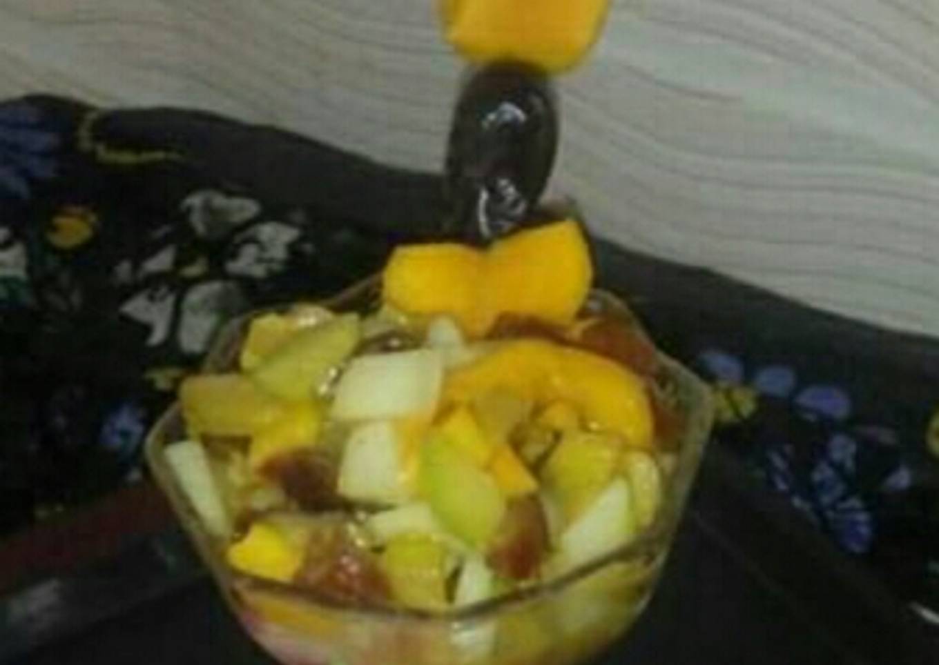 Tango Mango Dates Fruit Chat #FunWithFruits #CookpadRamadanKSath