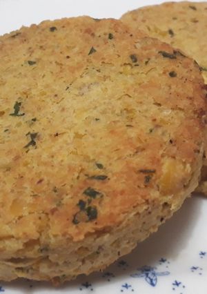 Una foto de Hamburguesas de garbanzos