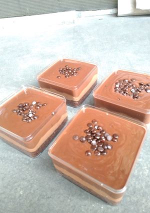 Foto resep Belgium choco desert box ala teh etu