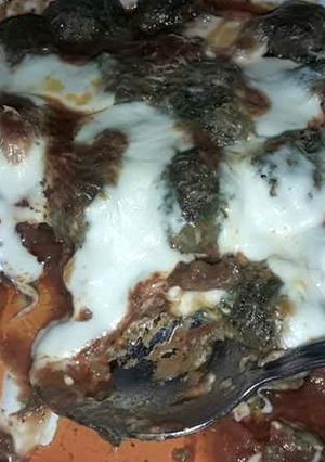 Una foto de Malfatti de espinaca y ricota