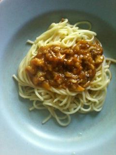 Foto resep Pasta topping suka suka (daging lele)
