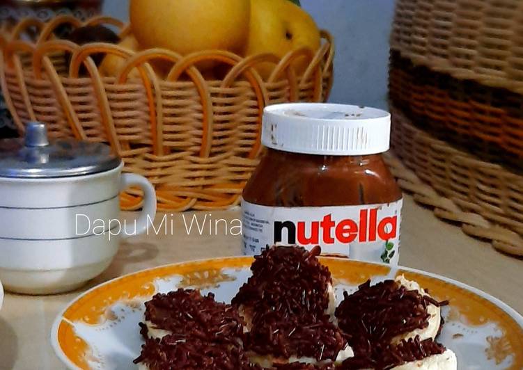 Cara Gampang Menyiapkan Roda² coklat nutella yang Lezat