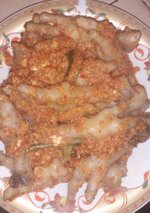 Foto resep Seblak ceker pedas