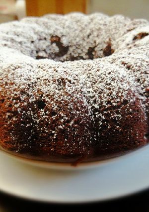 Una foto de Bizcocho de Chocolate, Pasas y Frutas