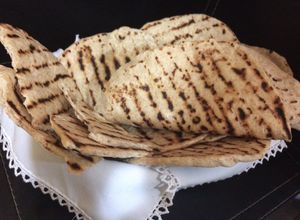 Una foto de Pan libanés
