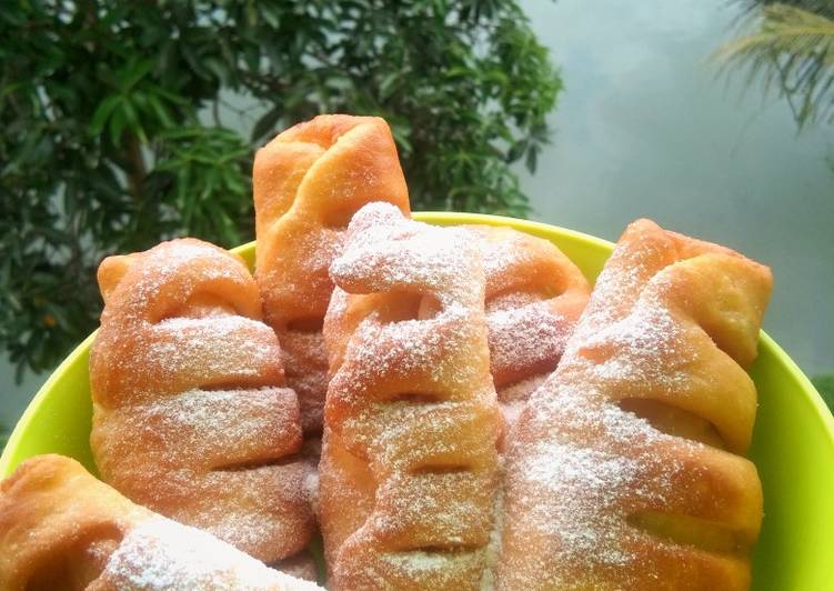 Resep Donat isi/roti goreng yang Sempurna