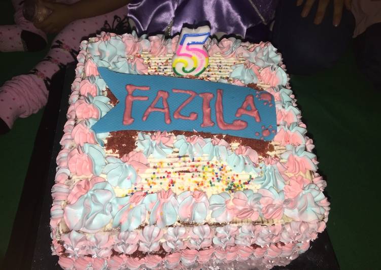 Bagaimana Membuat Red velvet ultah Anti Gagal
