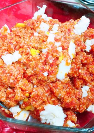 A picture of Gajar ka halva.