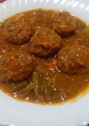 Una foto de Albóndigas con verduras en 30 minutos