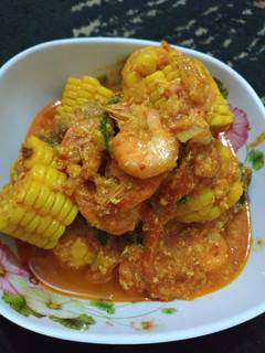 Foto resep Ayam + Udang Saos Padang
