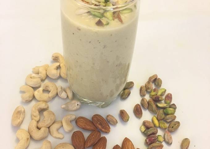 Dry fruit milk