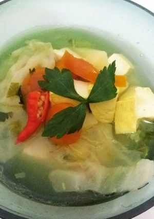 Foto resep Sup tahu
