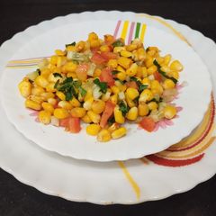 A picture of Spicy Corn Chaat.