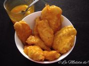 Una foto de tempura de pollo