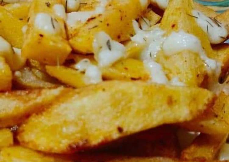 Easiest Way to Prepare Super Quick Homemade Cheese Fries