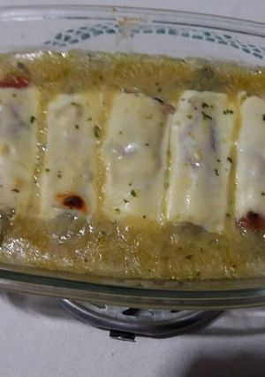 Una foto de Endibias con jamón serrano y queso gratinadas