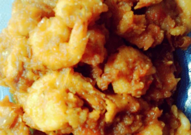 Resep Udang goreng crispy balado pedas yang Bisa Manjain Lidah