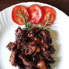 Spicy Mbuzi Ulaya aka Pork Meat, with some honey#authormarathon# A picture of Spicy Mbuzi Ulaya aka Pork Meat, with some honey#authormarathon#.