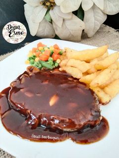 Foto resep Steak saus barbeque
